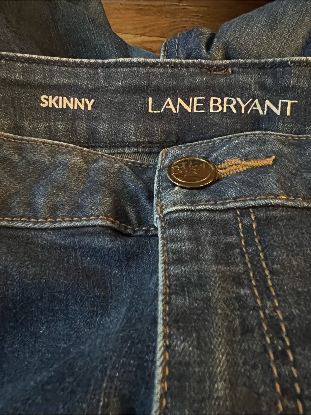 Lane Bryant Women’s Skinny Jeans - Blue Denim